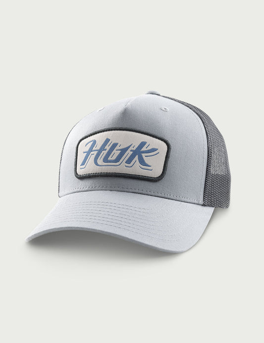 Huk Script Patch Trucker Hat - Night Owl