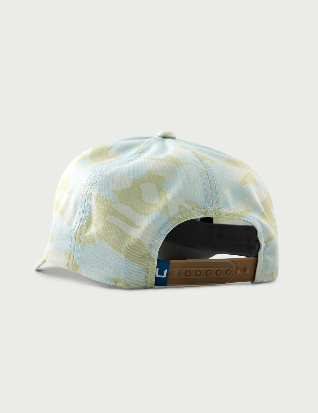 Huk Huk Printed Unstructured Rope Hat - Pale Algae Camo