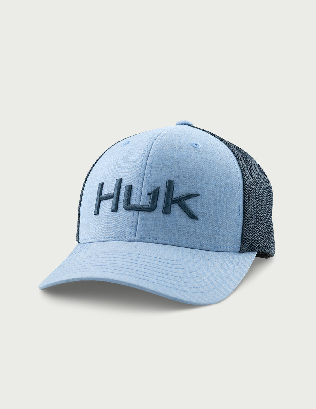 Huk Embroidered 110 Trucker Hat - Cerulean