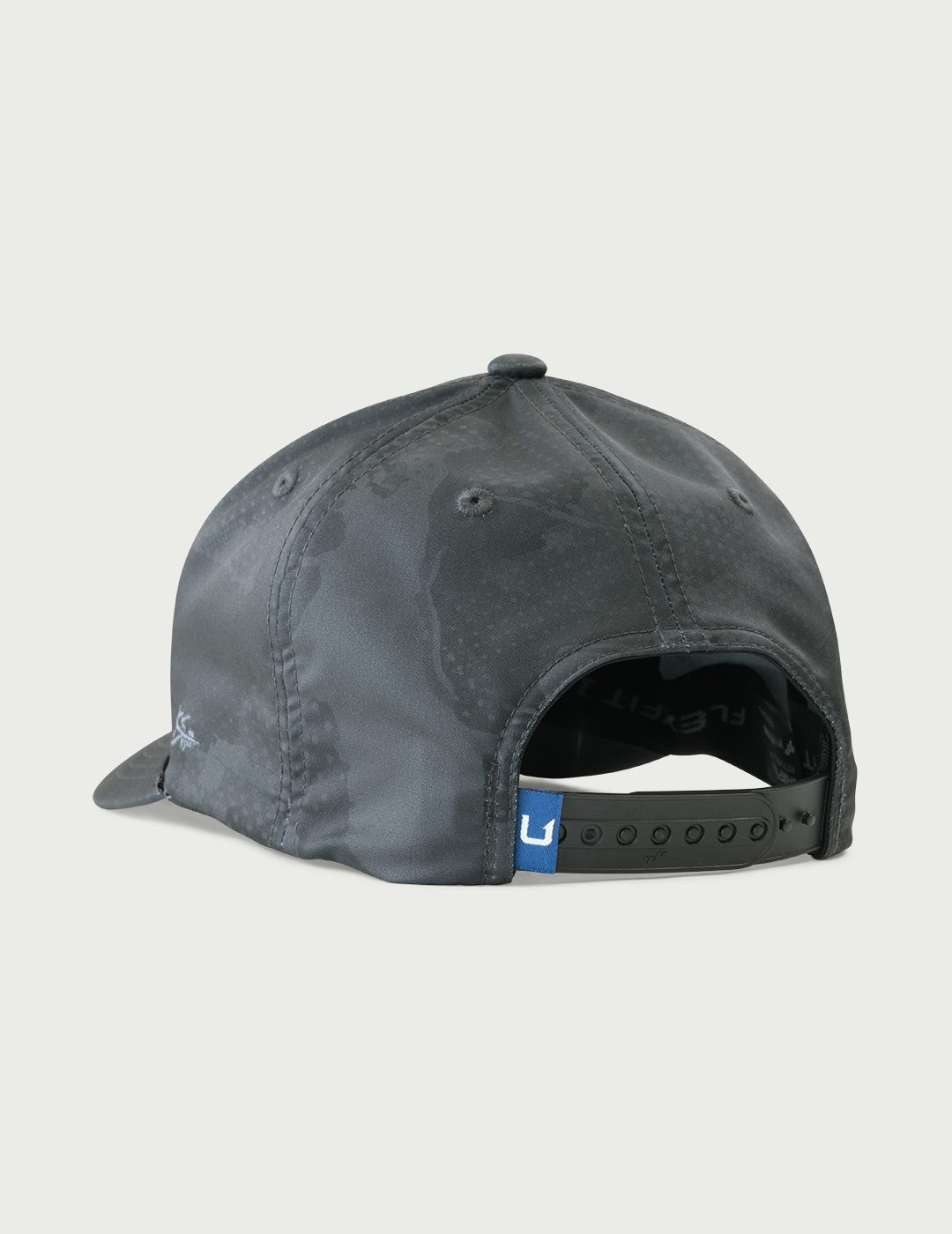 Huk Airweight KC Camo 100 Trucker - Black Tideloom Camo