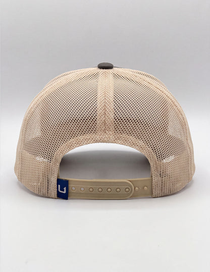 Huk Lab Patch Trucker Hat - Mud