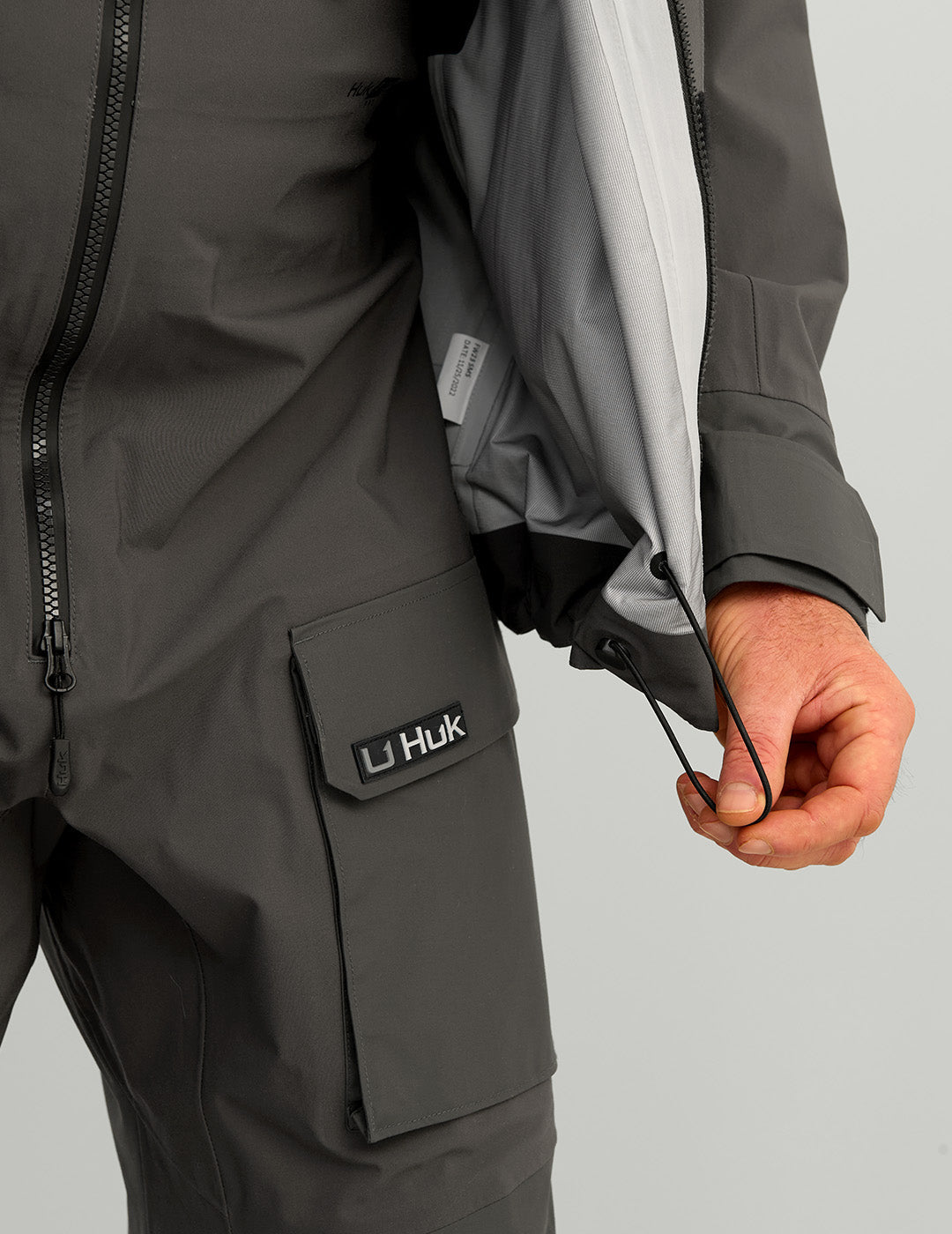 Huk Pro Series Jacket - Volcanic Ash