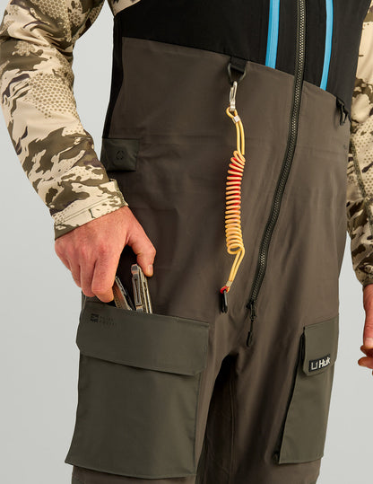 Huk Pro Series Bib - Volcanic Ash
