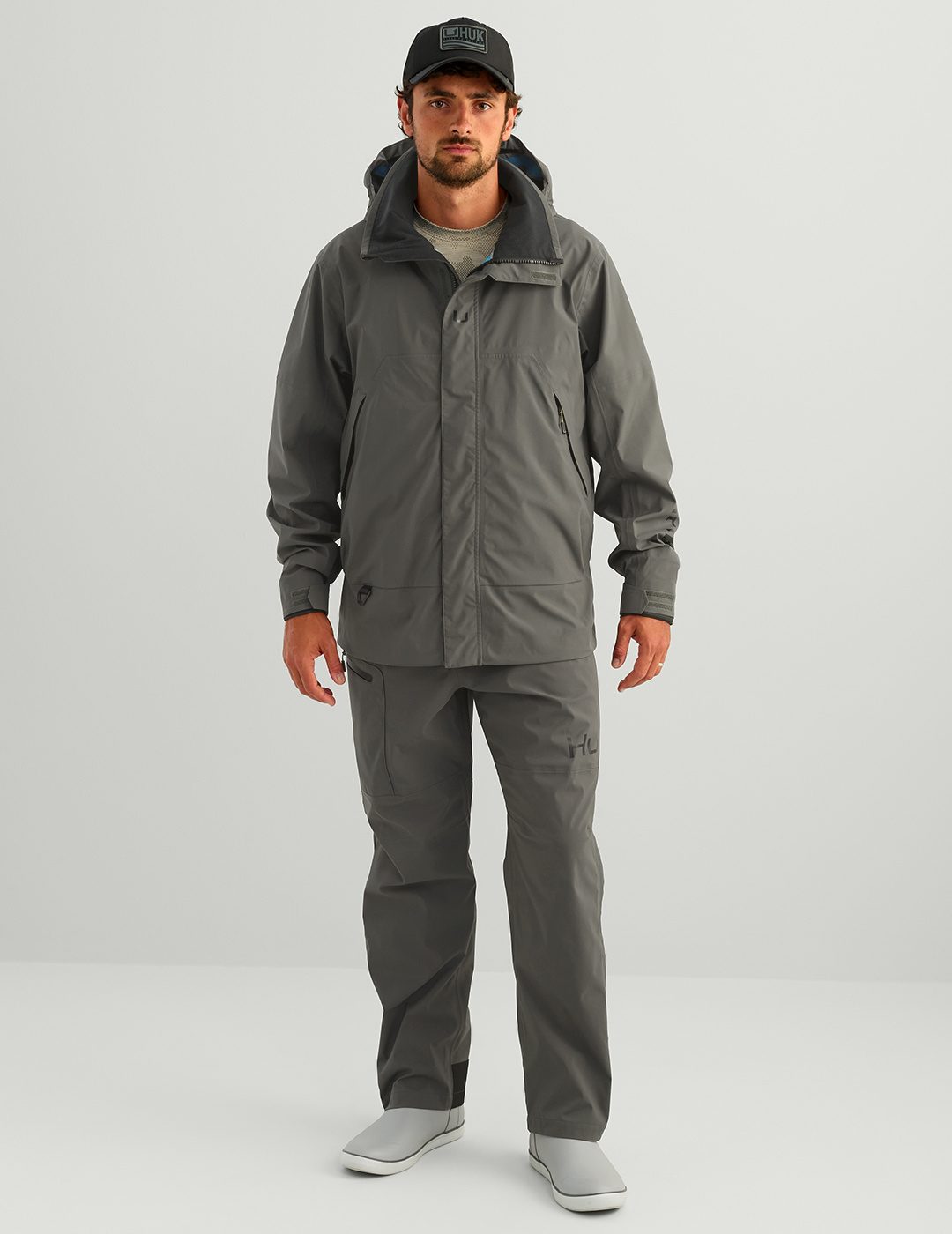Huk Stormhaul Jacket - Dark Shadow