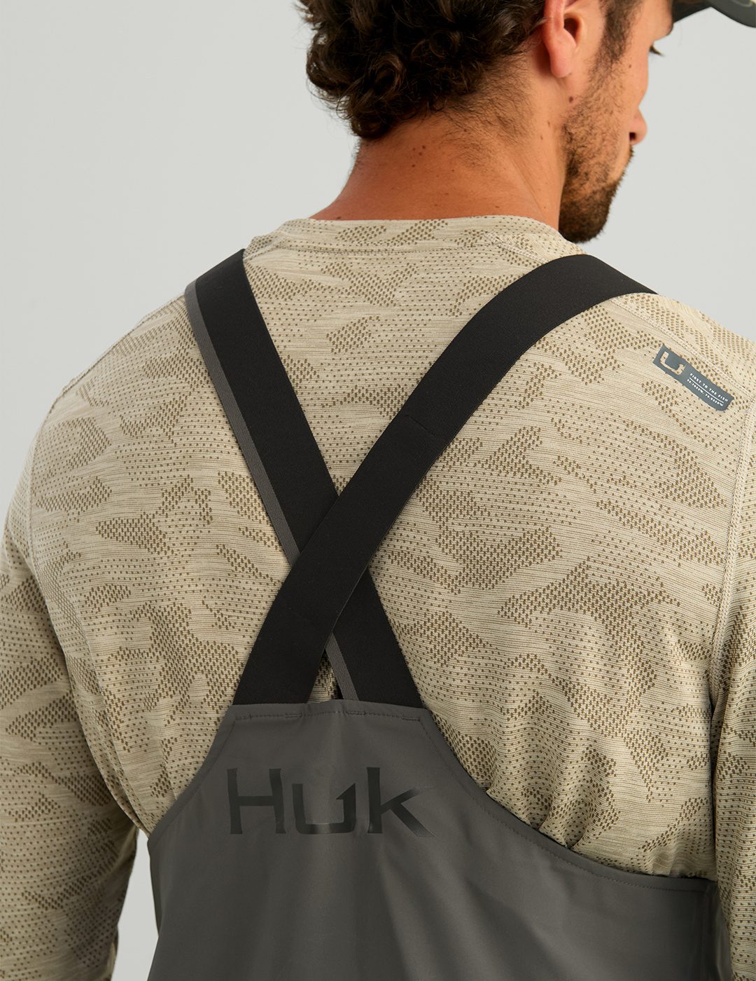 Huk Stormhaul Bib - Dark Shadow