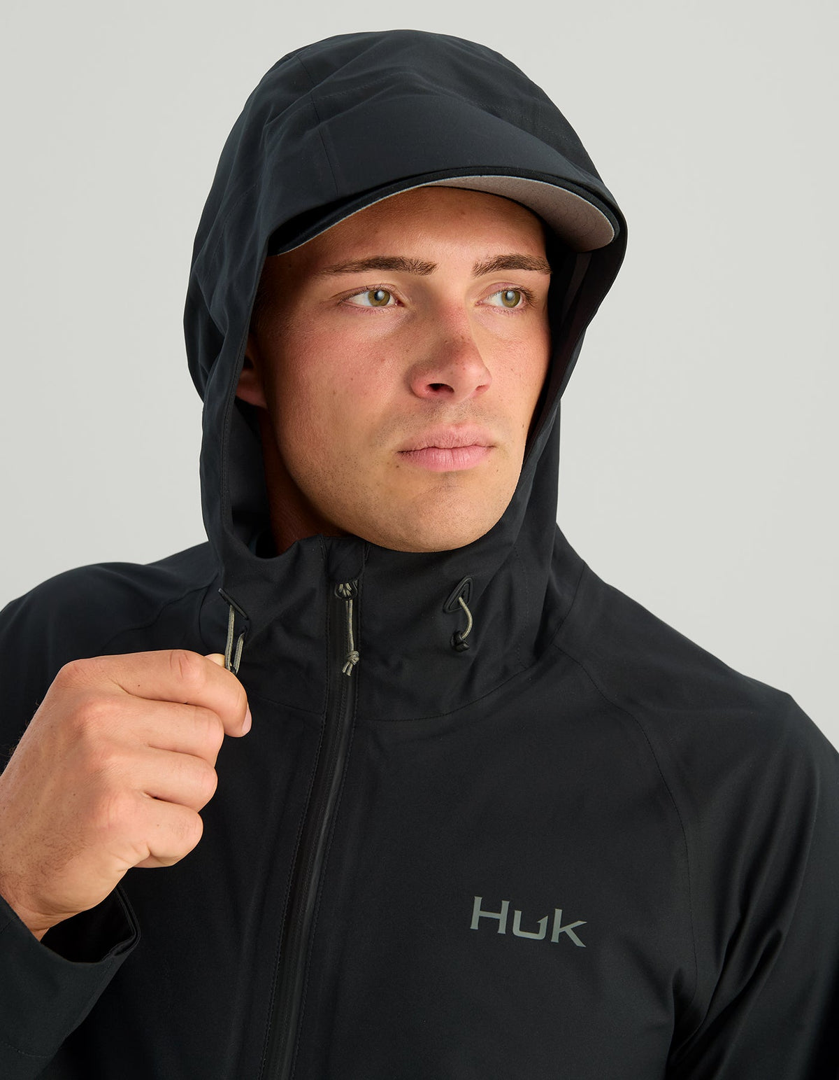 Huk Storm 3-Layer Jacket - Black