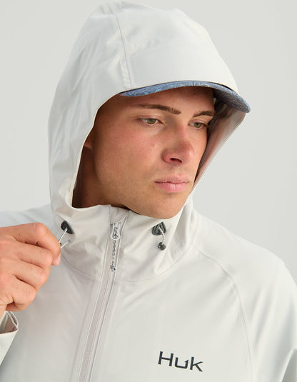 Huk Storm 3-Layer Jacket - Seagull