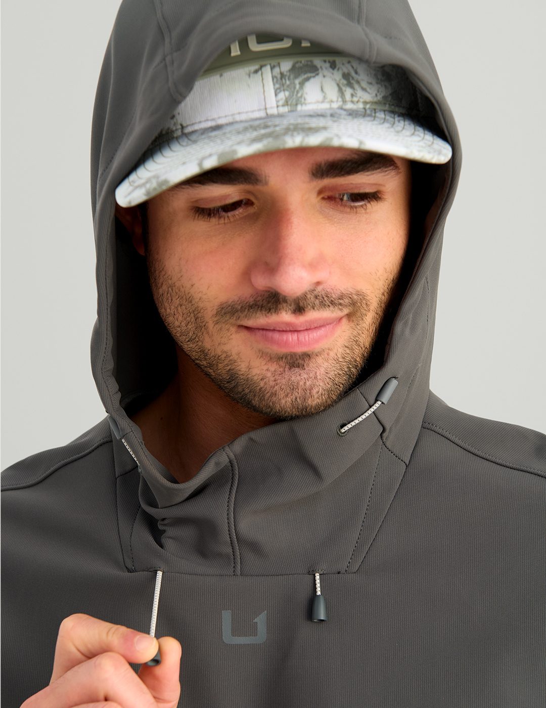 Huk Breaker Hooded Pullover - Anchor