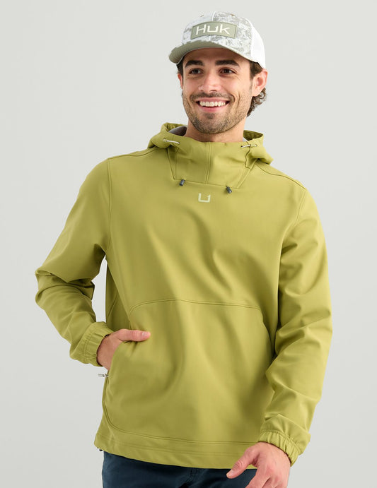 Huk Breaker Hooded Pullover - Coastal Sage