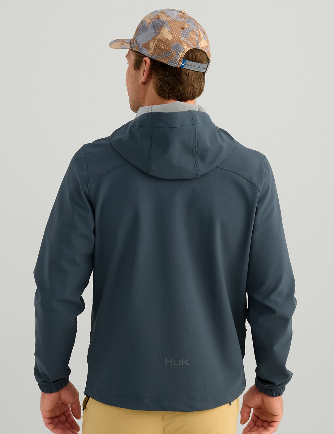 Huk Breaker Hooded Pullover - Sea Storm