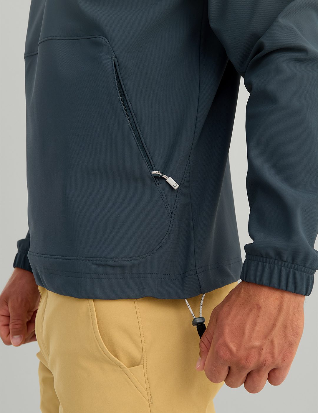 Huk Breaker Hooded Pullover - Sea Storm