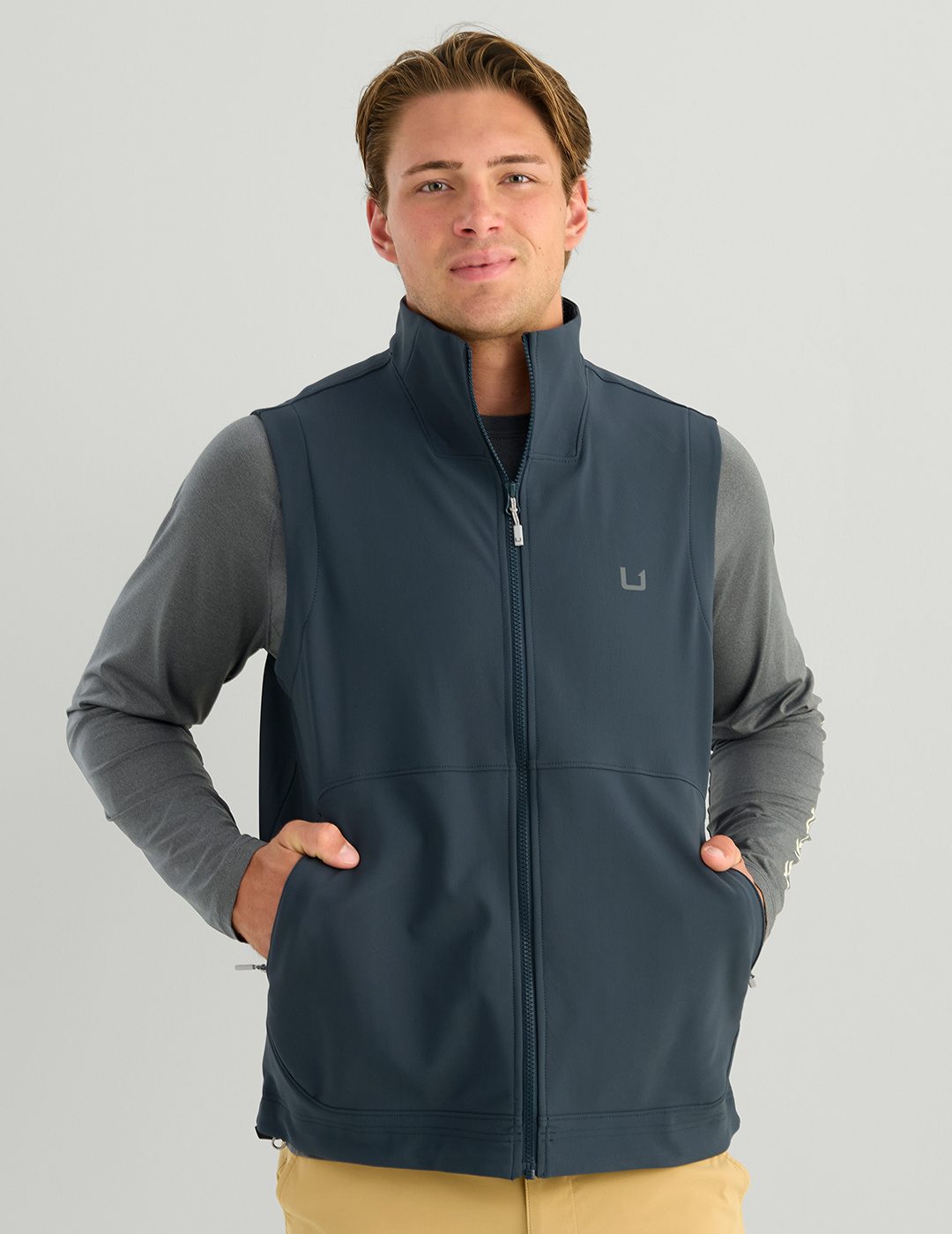 Huk Breaker Vest - Sea Storm