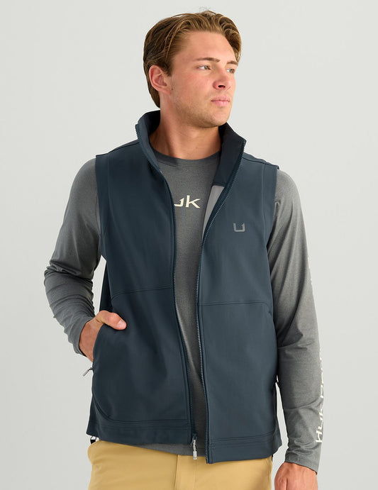 Huk Breaker Vest - Sea Storm