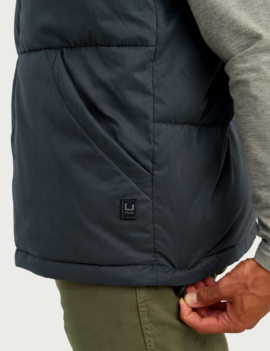 Huk Santee Insulated Vest - Sea Storm