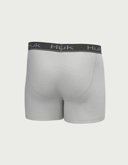 Huk Pursuit Performance Boxer - Overcast Grey