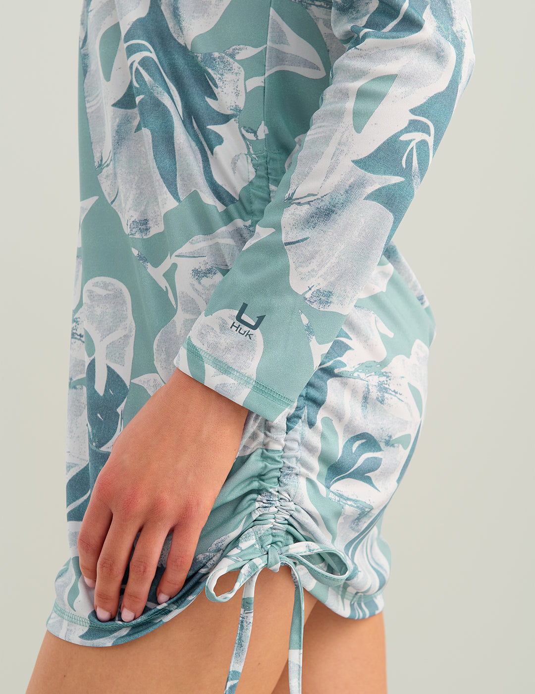 Huk Womens Pursuit Cover-Up Dress - Reefline Petal Breeze