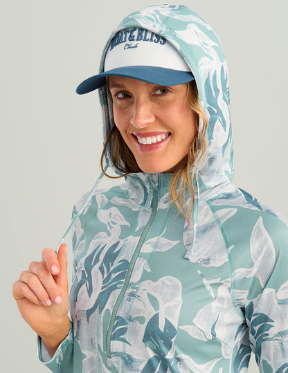 Huk Womens Pursuit Cover-Up Dress - Reefline Petal Breeze