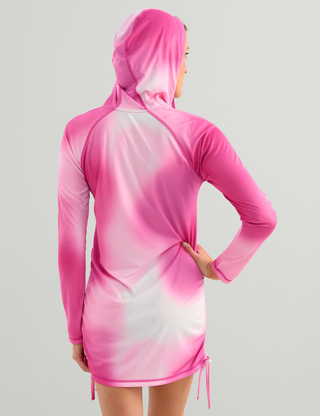 Huk Womens Pursuit Cover-Up Dress - Oleander Ombre