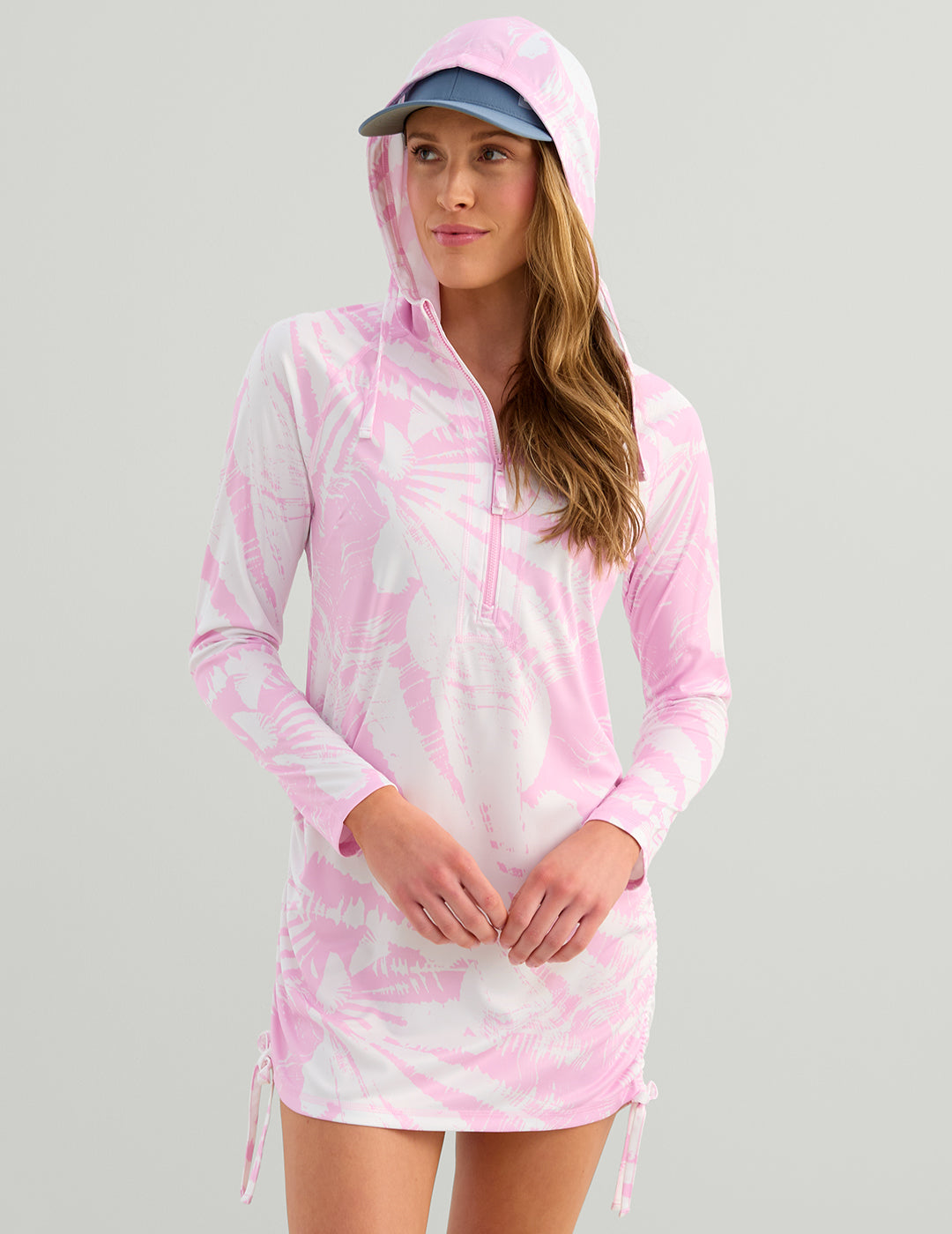 Huk Womens Pursuit Cover-Up Dress - Oleander Conch Shell