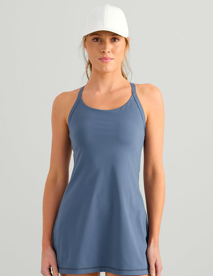 Huk Womens Sandbar Dress - Vintage Indigo