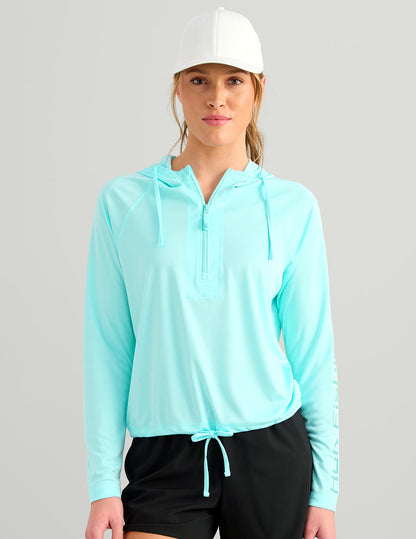 Huk Womens Pursuit Maren Hoodie - Caicos