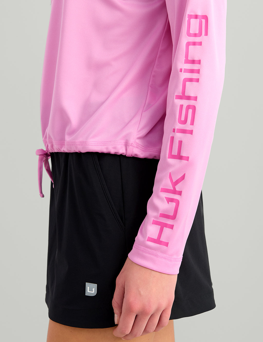 Huk Womens Pursuit Maren Hoodie - Bright Pink