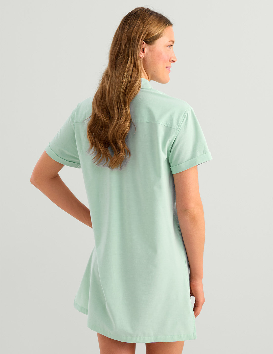 Huk Womens Kona Cover-Up Dress - Heron Blue