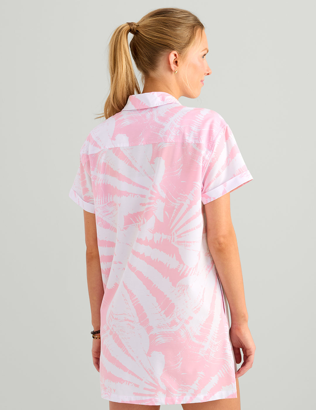 Huk Womens Kona Cover-Up Dress - Oleander Conch Shell