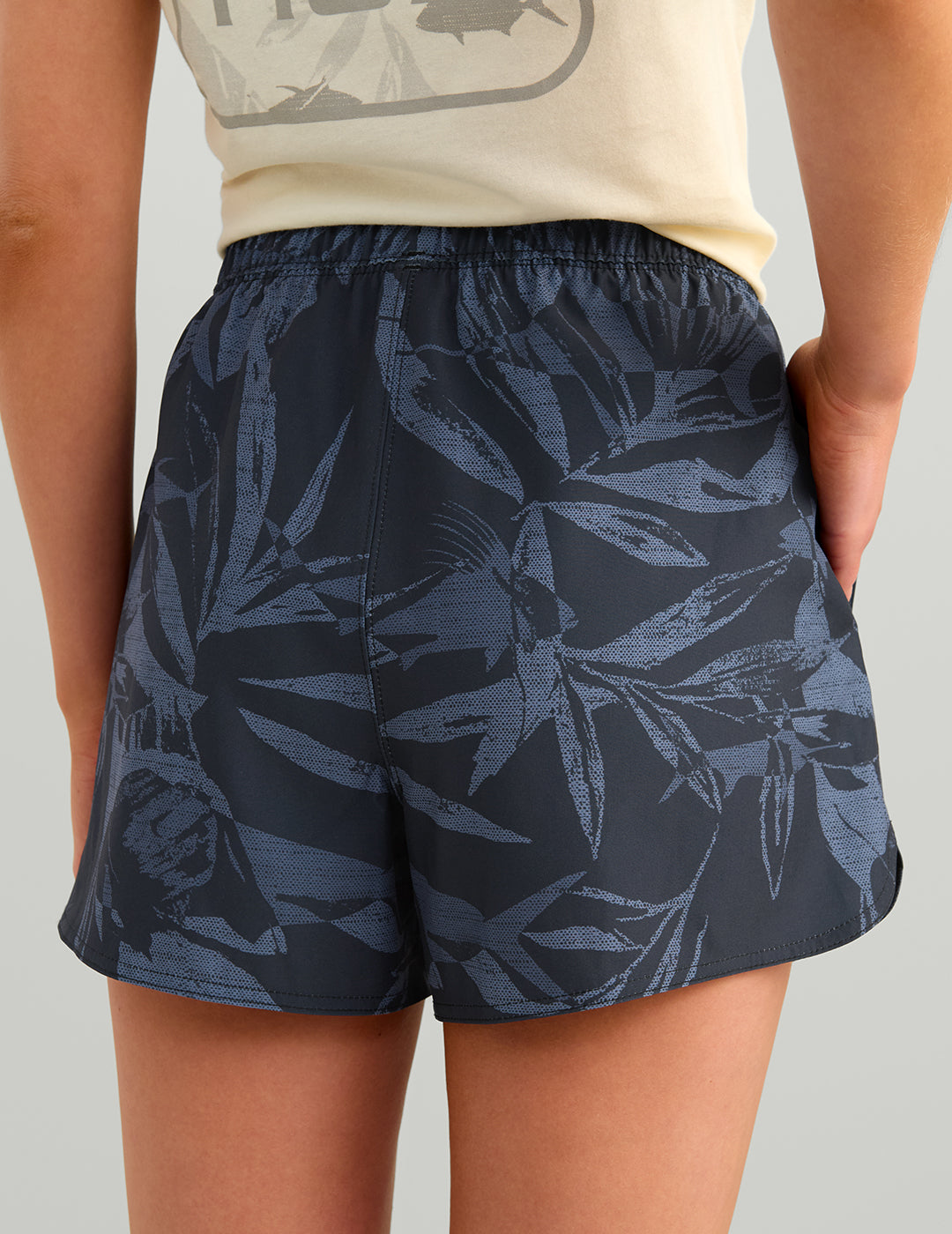 Huk Womens Pursuit Volley Swim Short - Sea Storm Ocean Palm