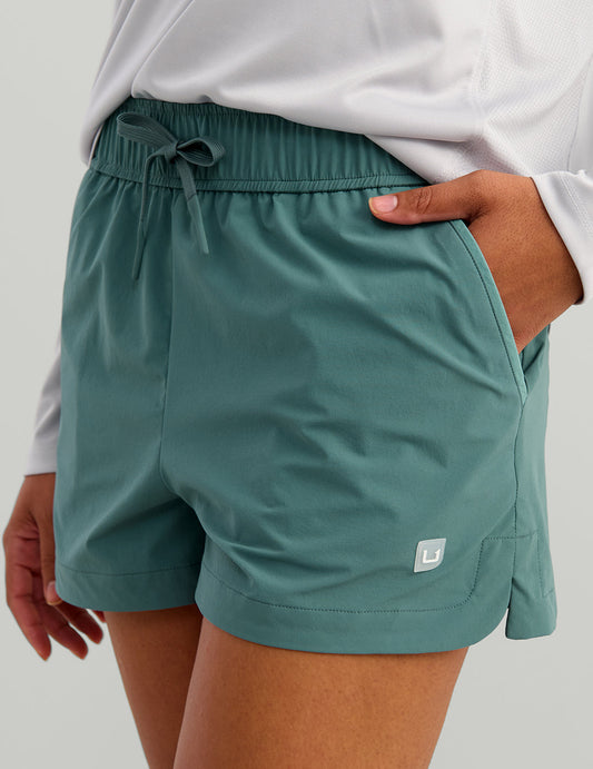 Huk Womens Embark Short - North Atlantic