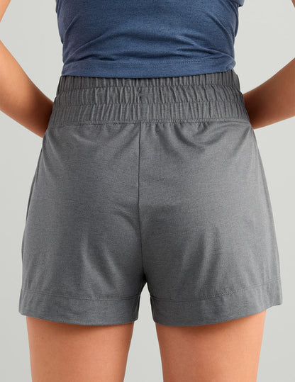 Huk Womens Bayside Short - Anchor Heather