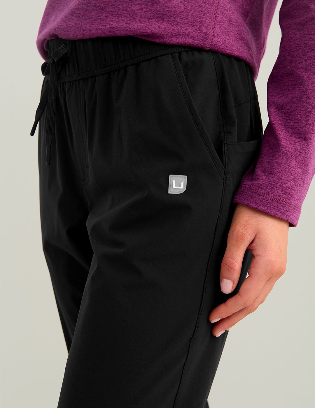 Huk Womens Embark Pant - Black