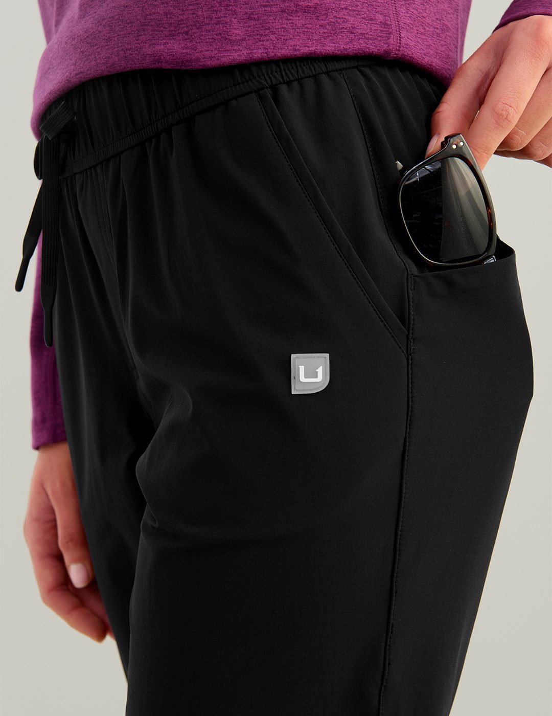 Huk Womens Embark Pant - Black