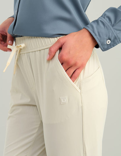 Huk Womens Embark Pant - Silver Birch
