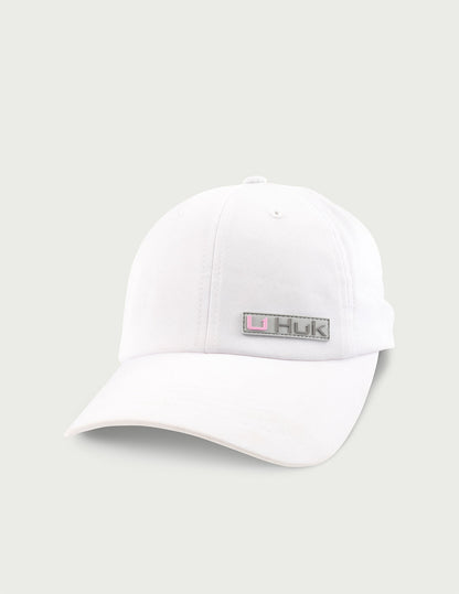 Huk Womens Ponytail Hat - White