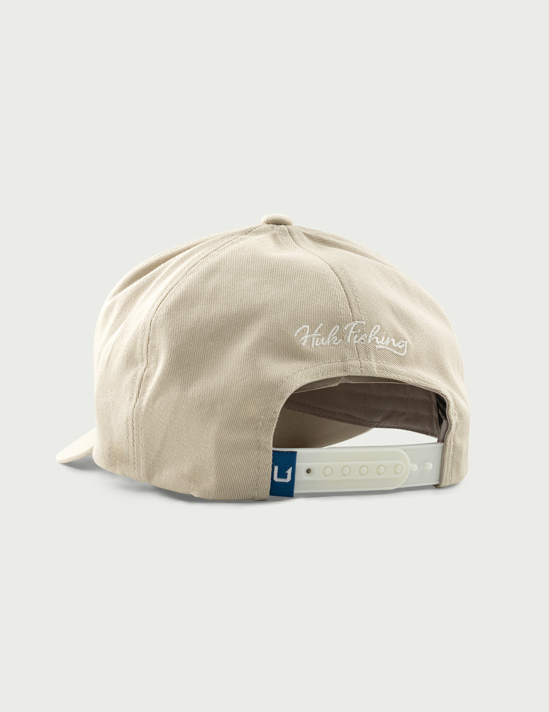 Huk Womens Apres Fish Trucker Hat - Oyster Grey