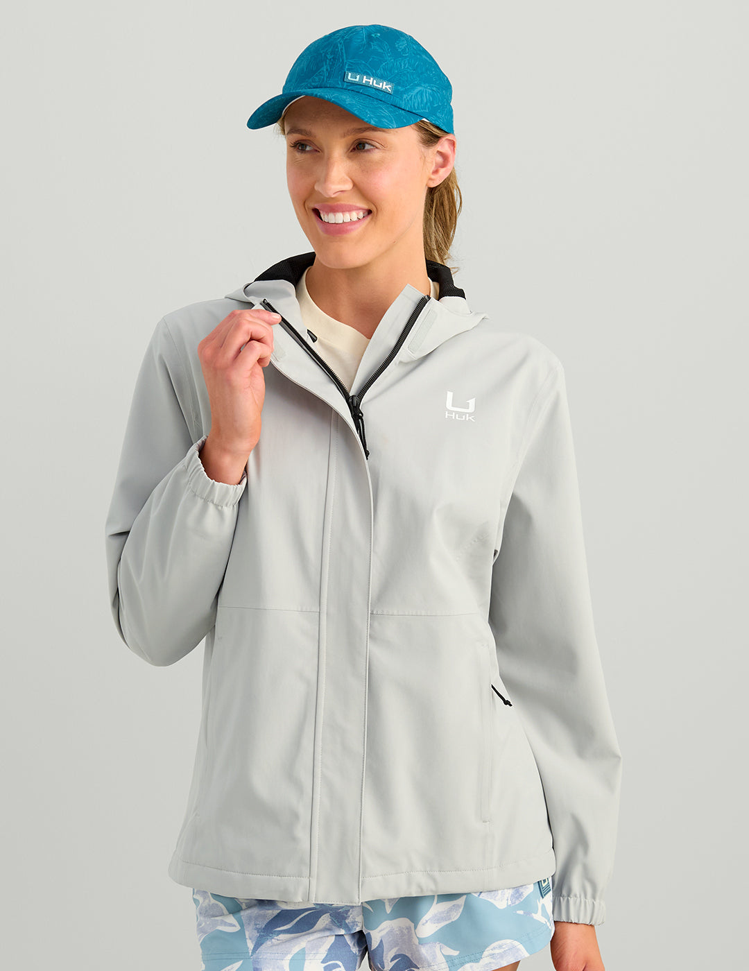 Huk Womens Storm Jacket 2.0 - Harbor Mist