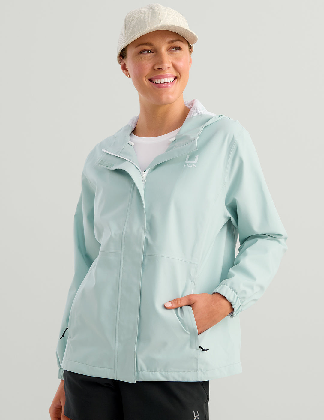 Huk Womens Storm Jacket 2.0 - Heron Blue