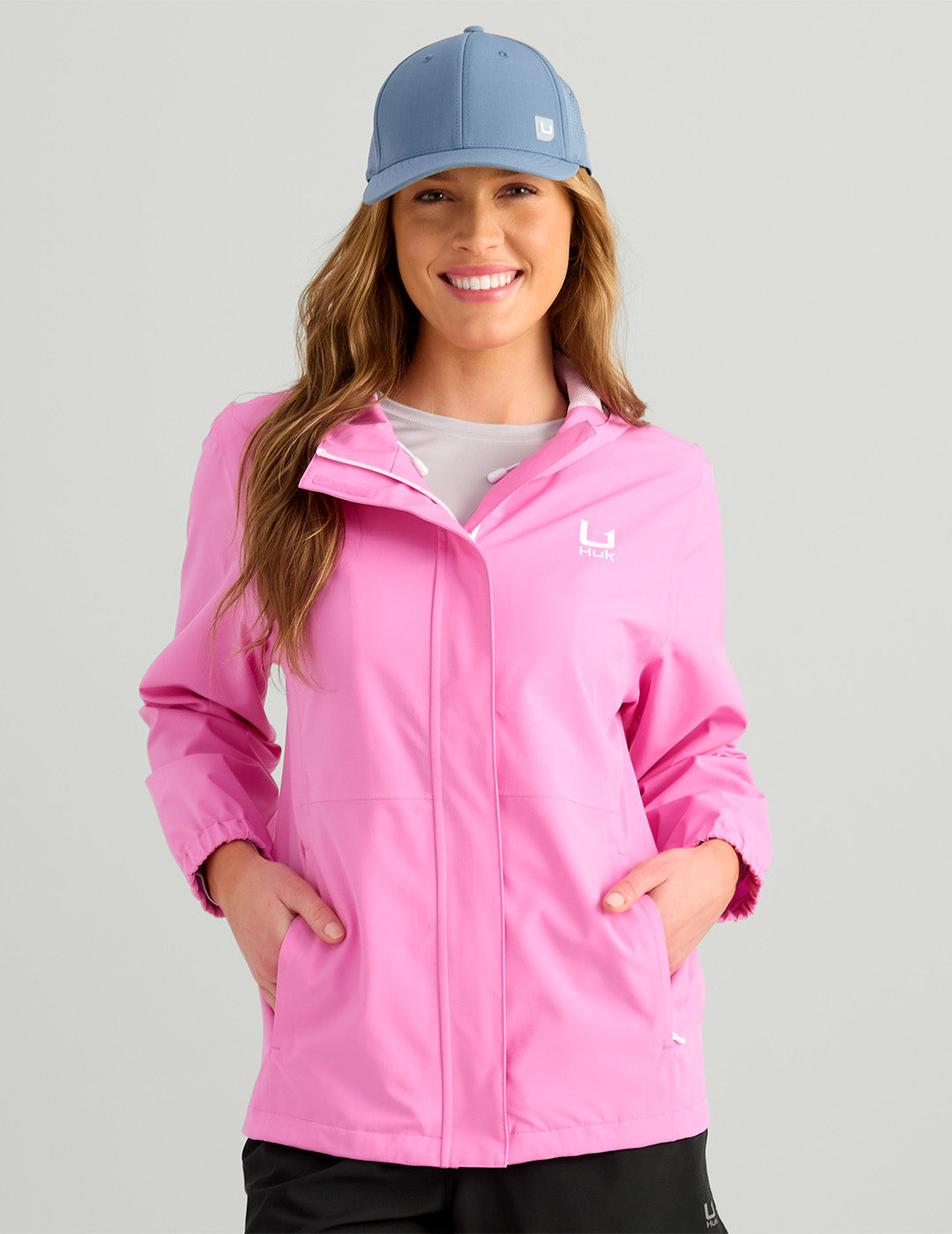 Huk Womens Storm Jacket 2.0 - Bright Pink