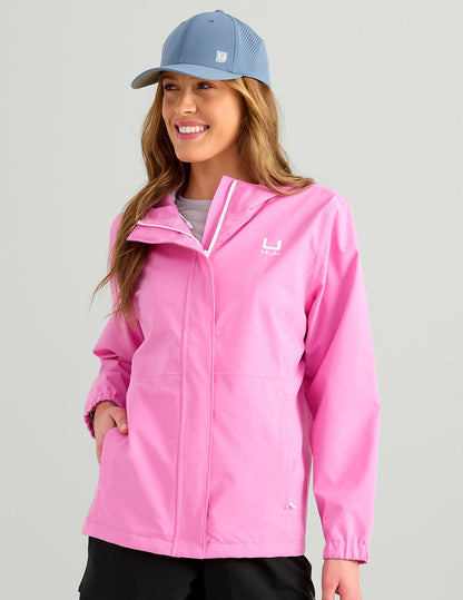 Huk Womens Storm Jacket 2.0 - Bright Pink