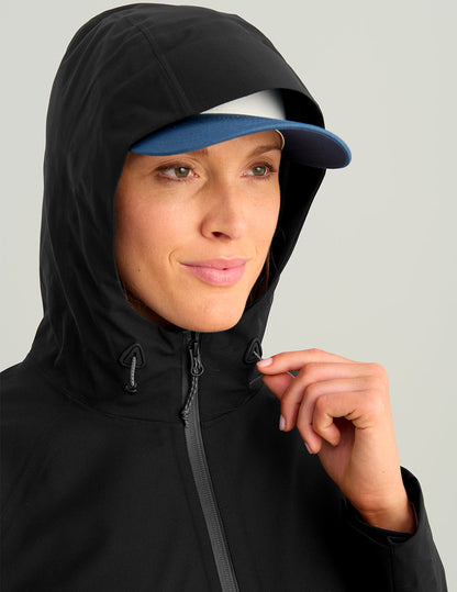 Huk Womens Storm 3-Layer Jacket - Black