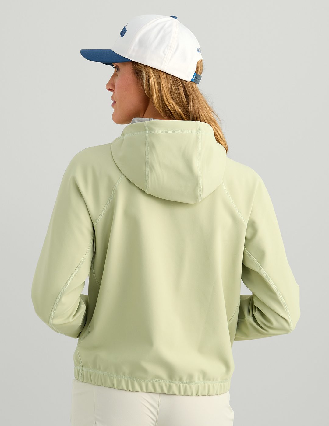 Huk Womens Breaker Pullover - Spanish Moss
