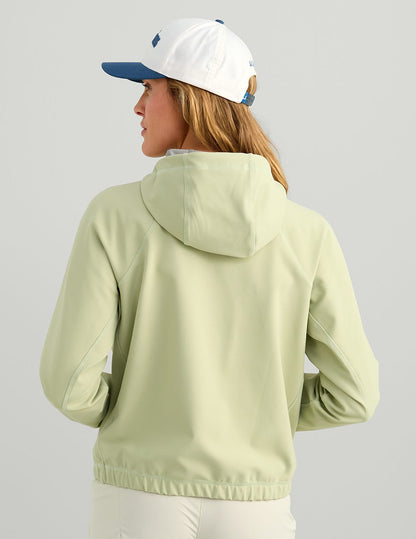 Huk Womens Breaker Pullover - Spanish Moss