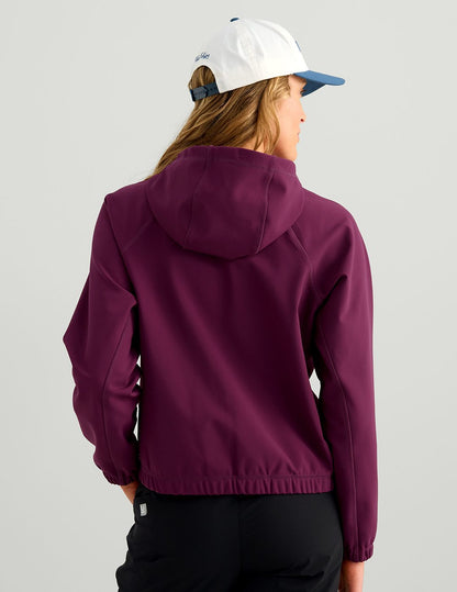 Huk Womens Breaker Pullover - Midnight Cove