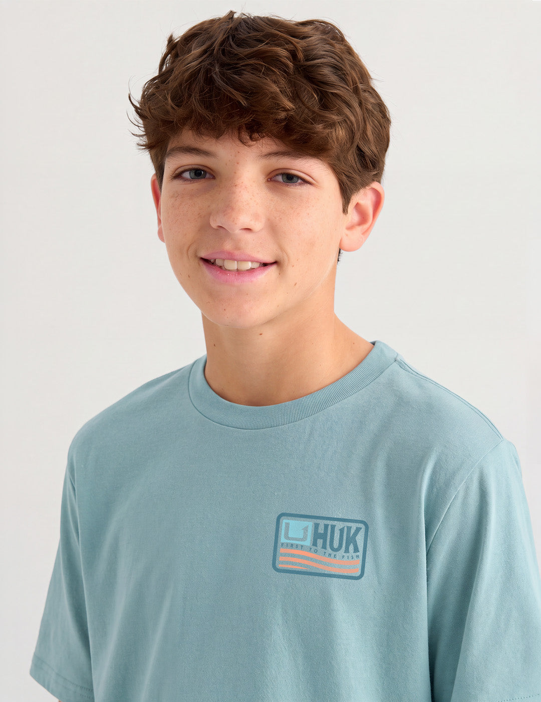 Huk Kids Born Wave Tee - Reefline