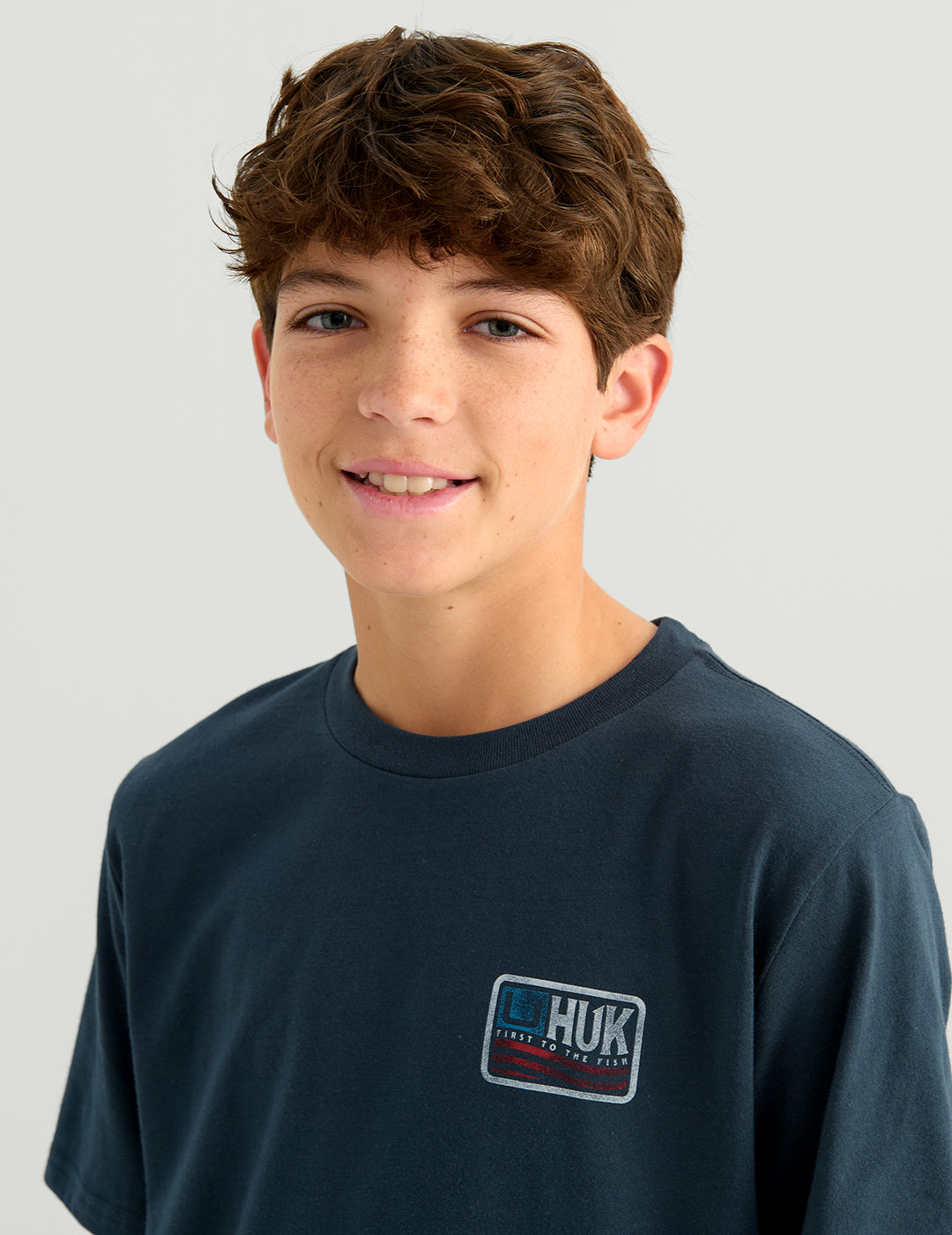Huk Kids Born Wave Tee - Sea Storm