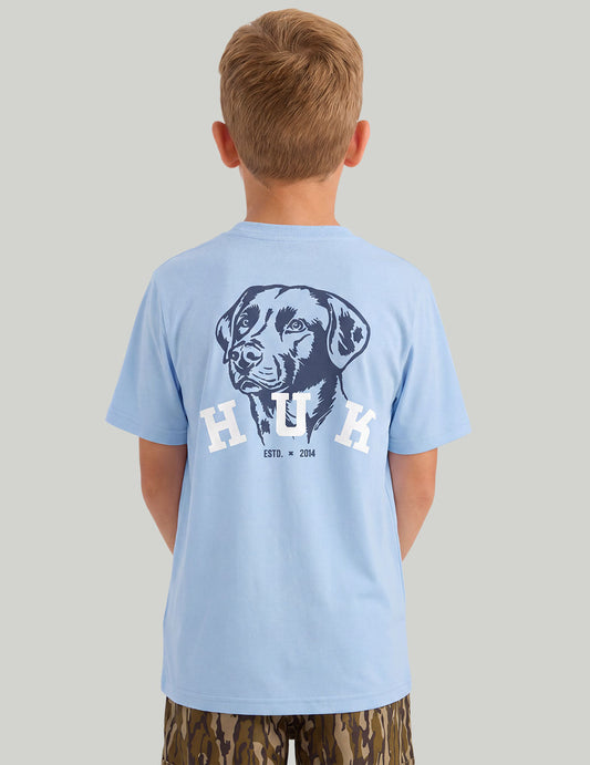 Huk Kids Lab Sketch Tee - Coastal Drift