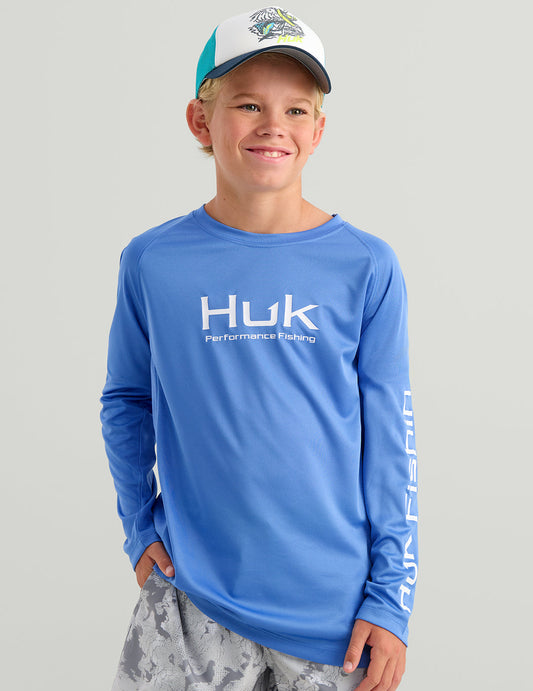 Huk Kids Pursuit Performance Crew - Regatta