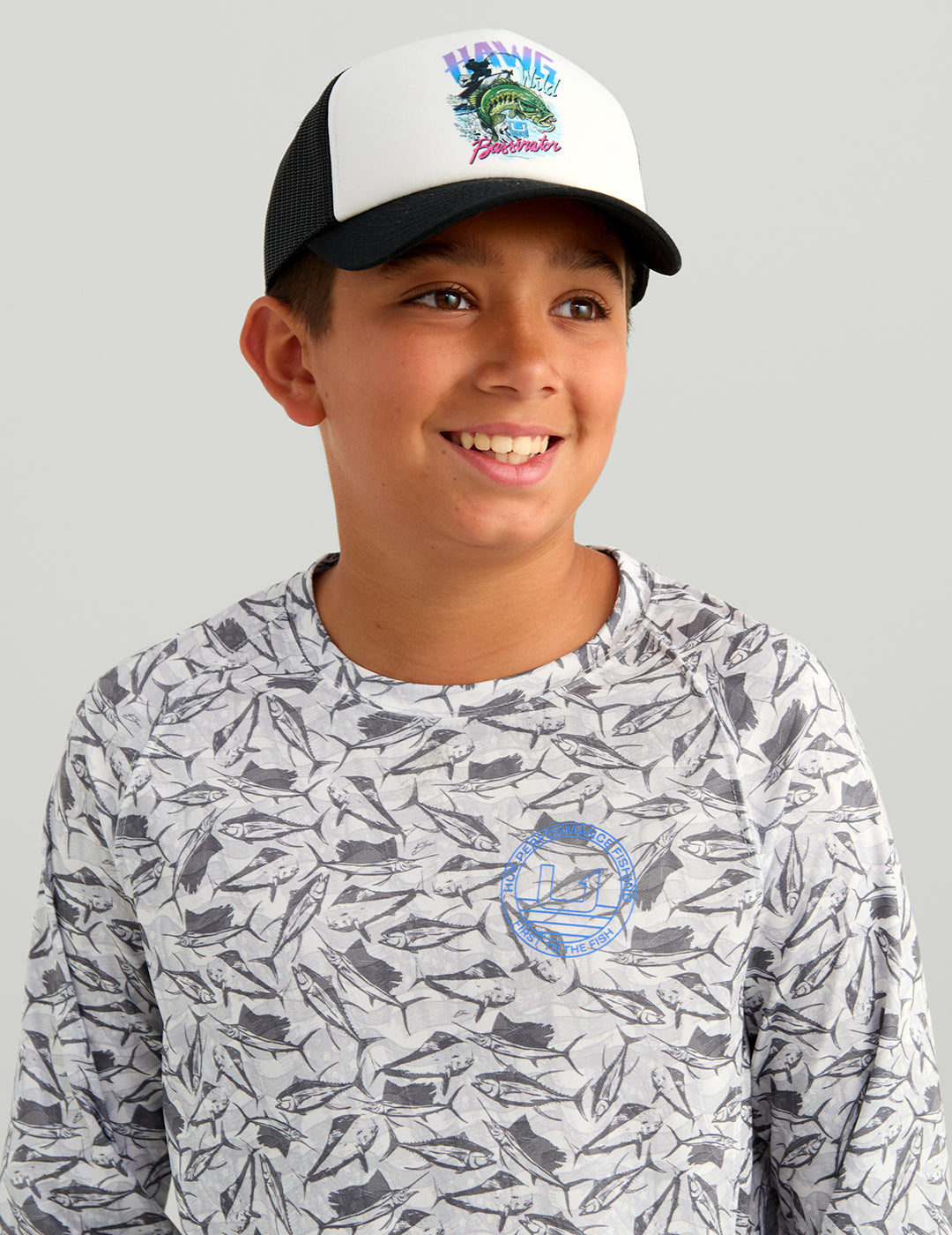 Huk Kids KC Pursuit Performance Crew - Anchor American Slam