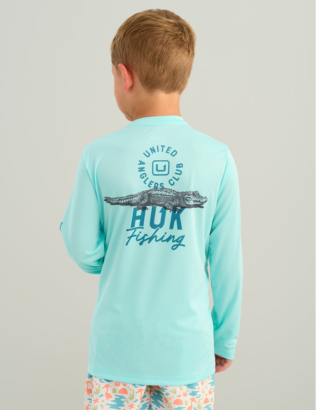 Huk Kids Pursuit United Anglers Performance Crew - Caicos